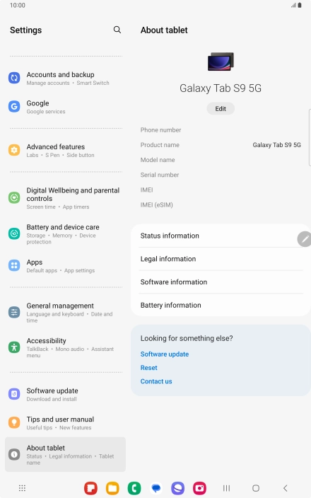 Press Status information. Press Status information.