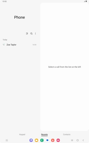 Press the required number.