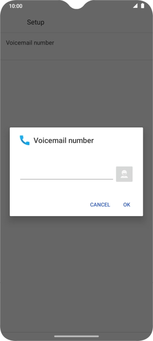 Key in +447836121121 and press OK.