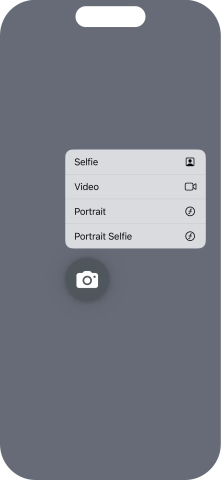 Press and hold the required function to see more actions.