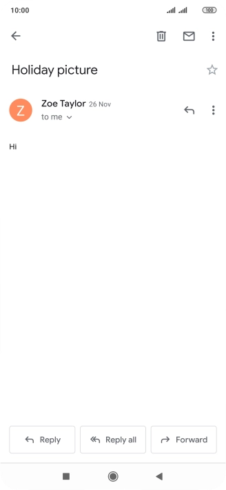Press Reply.
