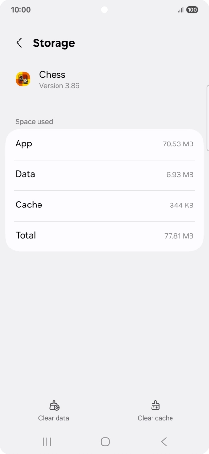 Press Clear cache. Press Clear cache.