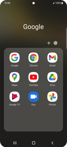 Press YouTube. Press YouTube.
