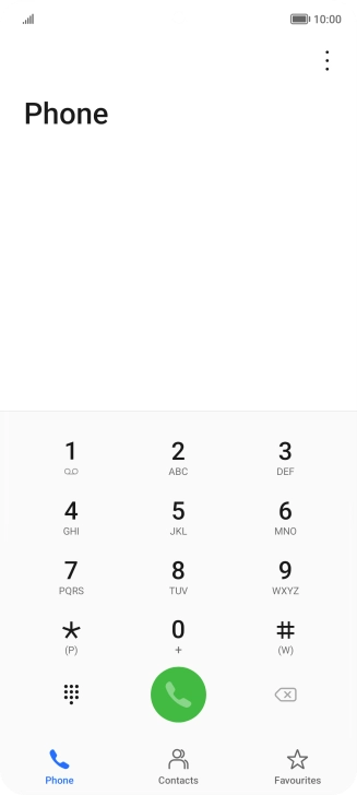 Press and hold number key 1 to call voicemail. Follow the instructions to listen to your messages.