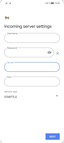 Press the field below 
