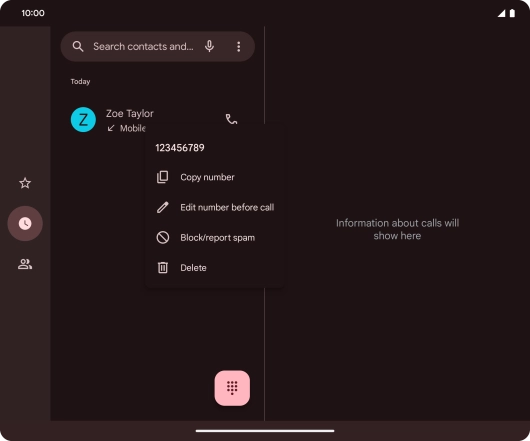 Press Block/report spam.