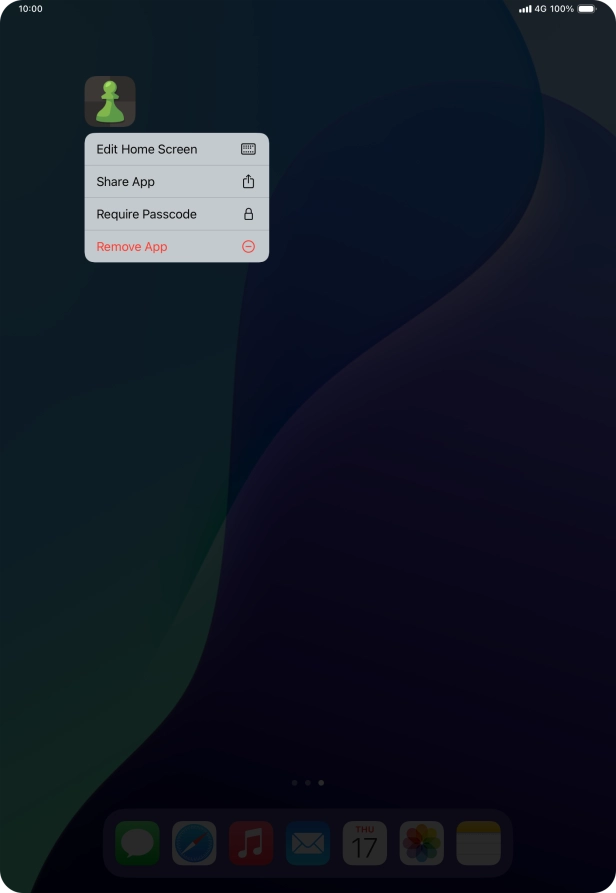 Press Require Passcode.