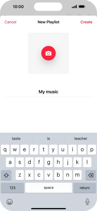 Press Create. Press Create.