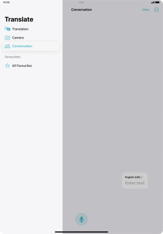 Press anywhere on the screen.