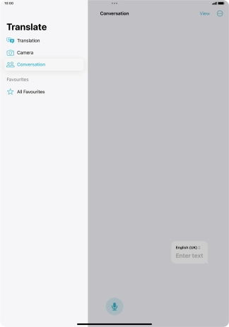 Press anywhere on the screen.