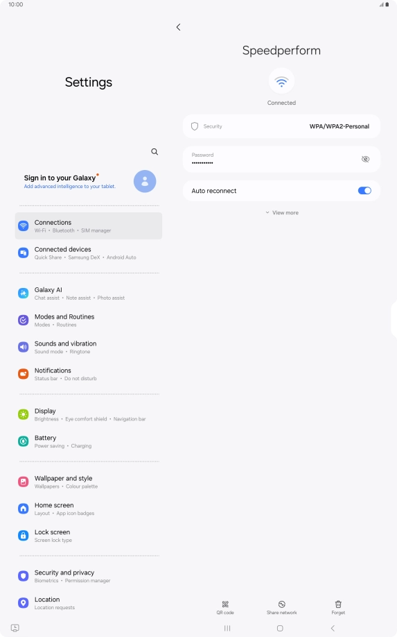 Press QR code. Press QR code.