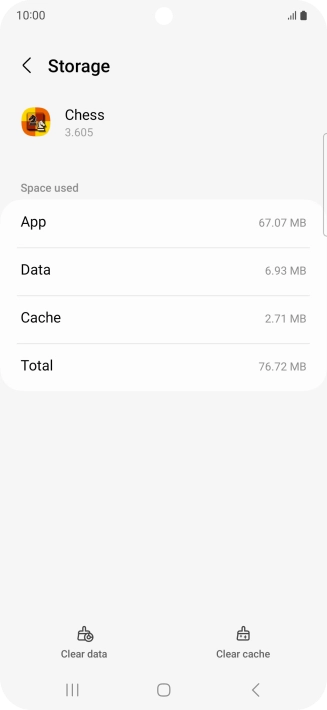 Press Clear cache. Press Clear cache.