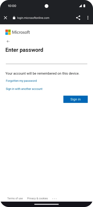 Press Sign in. Press Sign in.