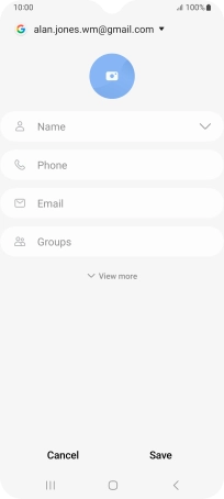 Press Name and key in the required name. Press Name and key in the required name.