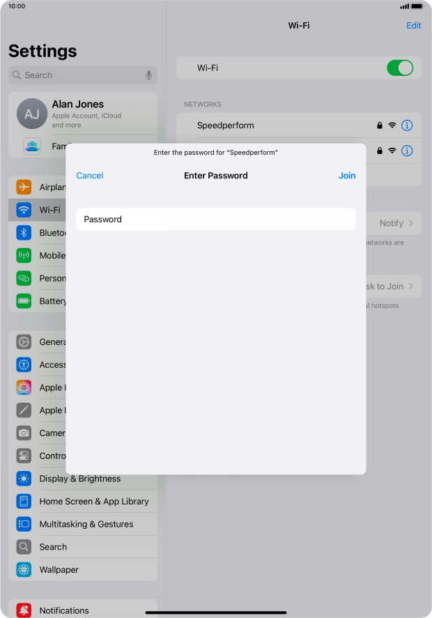 Press Join. Press Join.