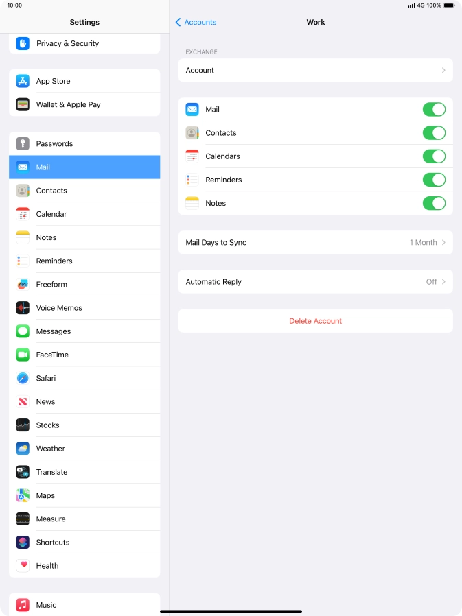 Press Delete Account. Press Delete Account.