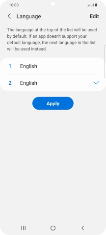 Press Apply. Press Apply.