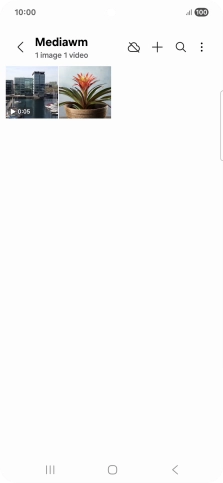 Press and hold any picture or video.