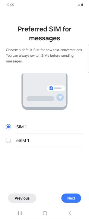 Press the required price plan.