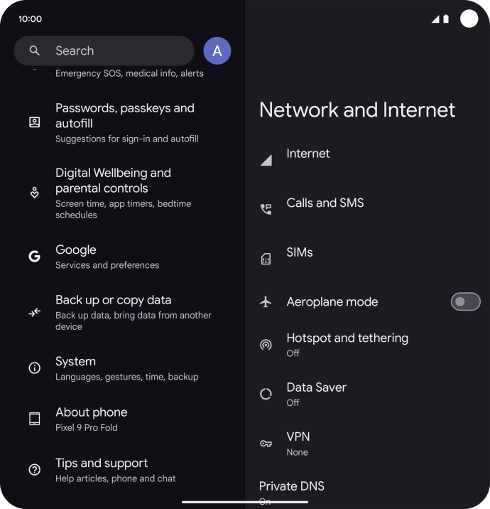 Press Google. Press Google.