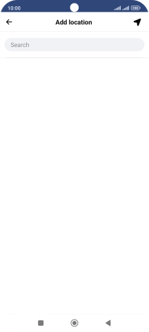Press the search field and key in the required search word.