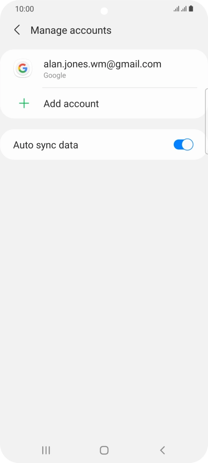 Press the Home key to return to the home screen. Press the Home key to return to the home screen.