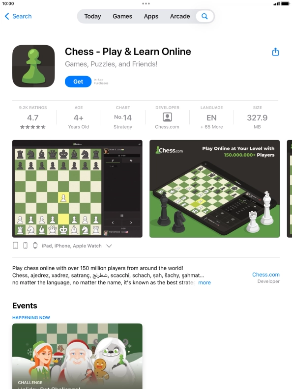 Press Get and follow the instructions on the screen to install the app. Press Get and follow the instructions on the screen to install the app.