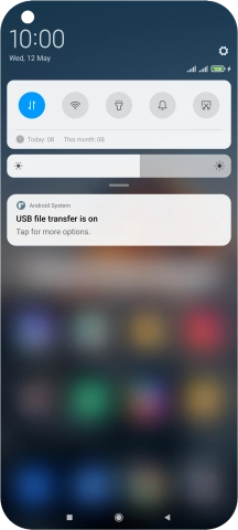 Press Tap for more options..