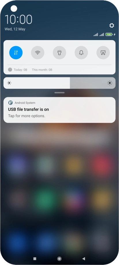 Press Tap for more options..