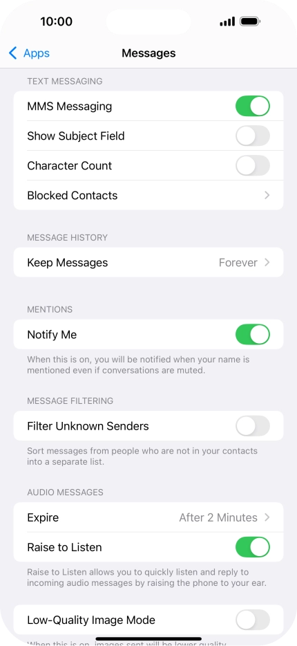 Slide your finger upwards starting from the bottom of the screen to return to the home screen.