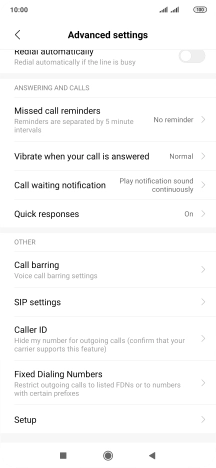 Press Fixed Dialing Numbers.