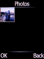 Go to the required folder and highlight the required picture.