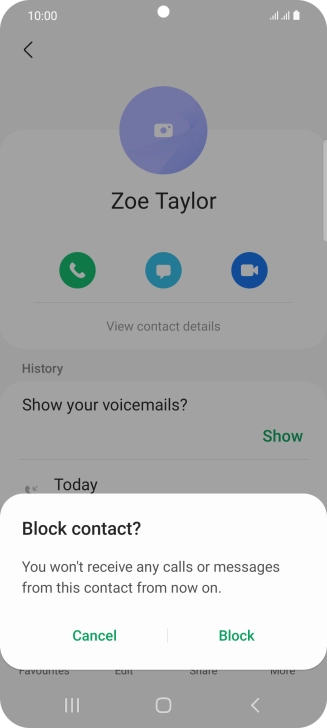 Press Block. Press Block.