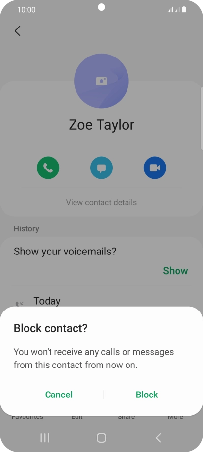 Press Block. Press Block.