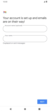 Press the field below 