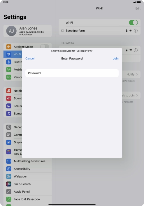 Press Join. Press Join.