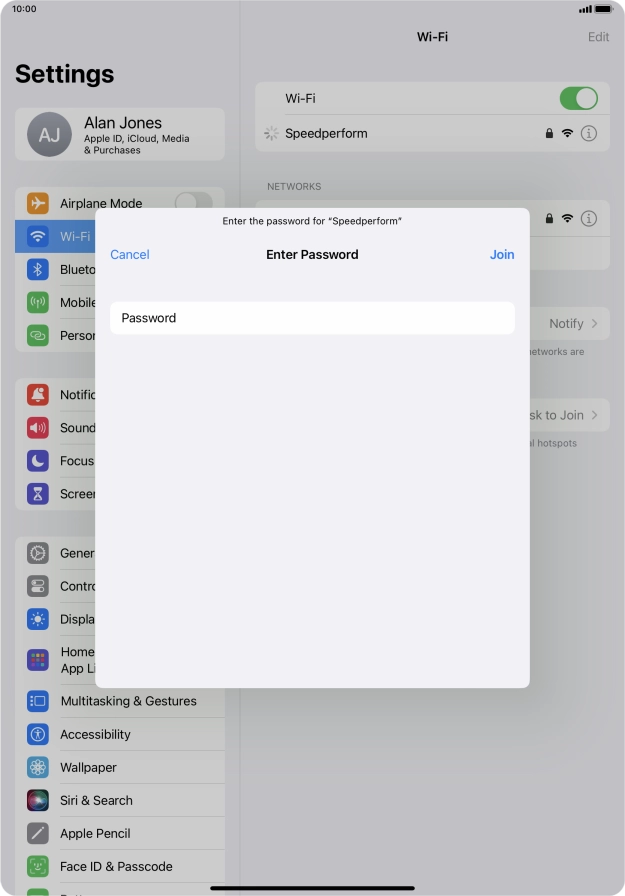Press Join. Press Join.