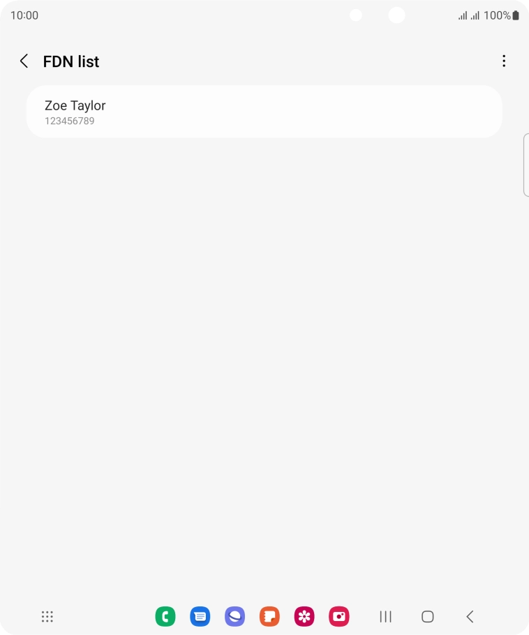 Press the Home key to return to the home screen. Press the Home key to return to the home screen.