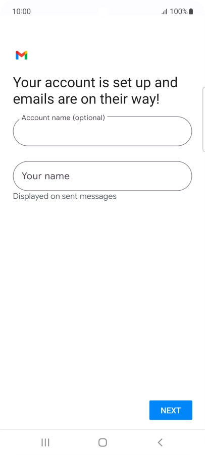 Press the field below 