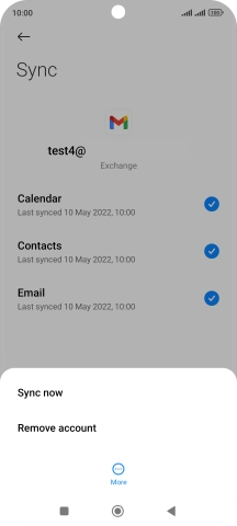 Press Remove account. Press Remove account.