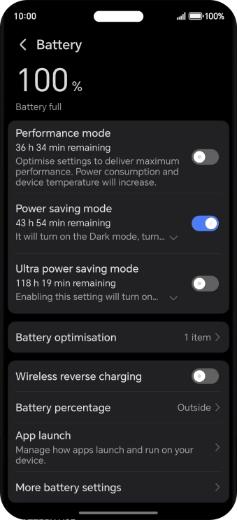 Slide your finger upwards starting from the bottom of the screen to return to the home screen.