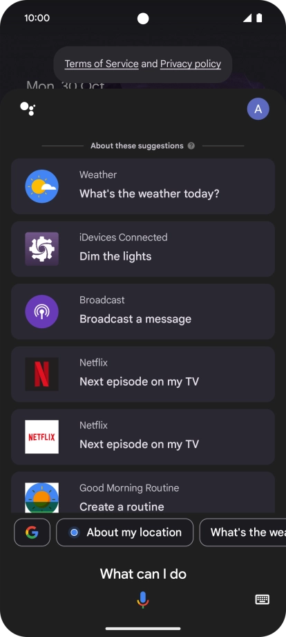 Wait, until this screen is displayed.