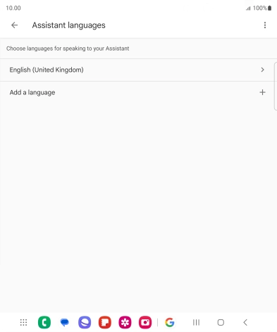 Press the Return key.