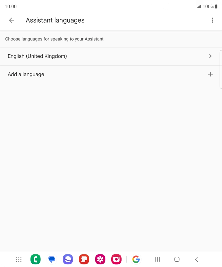 Press the Return key.