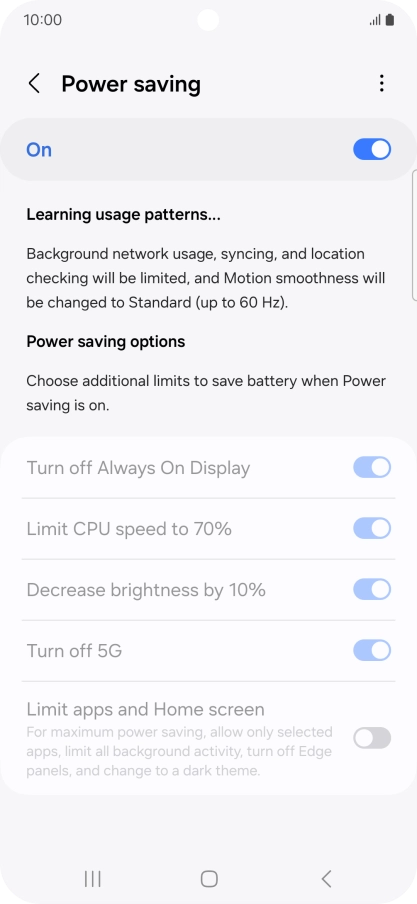 Press the Home key to return to the home screen. Press the Home key to return to the home screen.