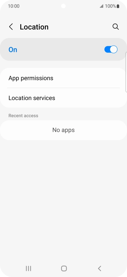 Press App permissions.