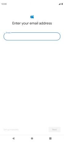 Press the field below 