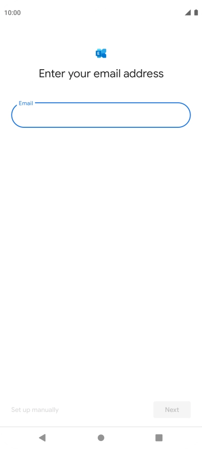 Press the field below 