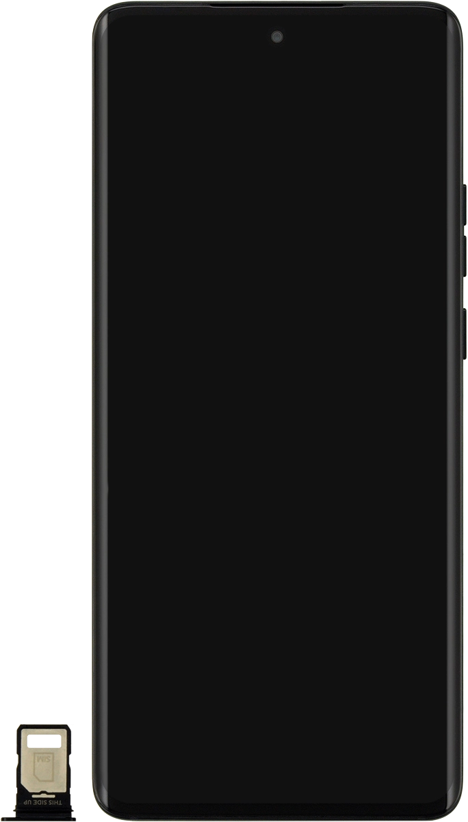 Turn your SIM as illustrated in the SIM holder and place it in the SIM holder.