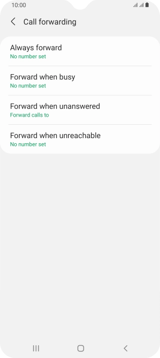 Press the Home key to return to the home screen. Press the Home key to return to the home screen.